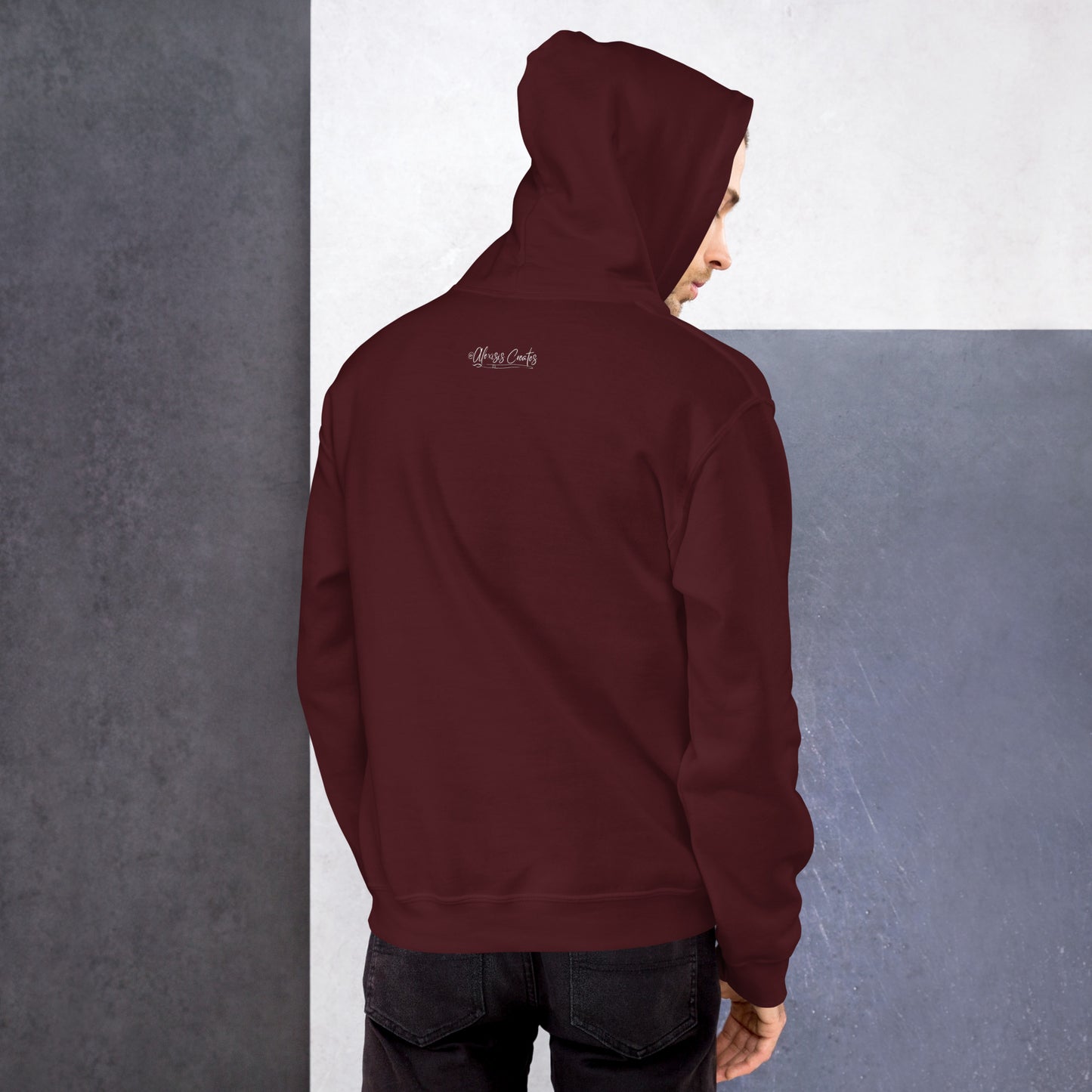 "A Peony's Edge" an AlexisisCreates Hoodie