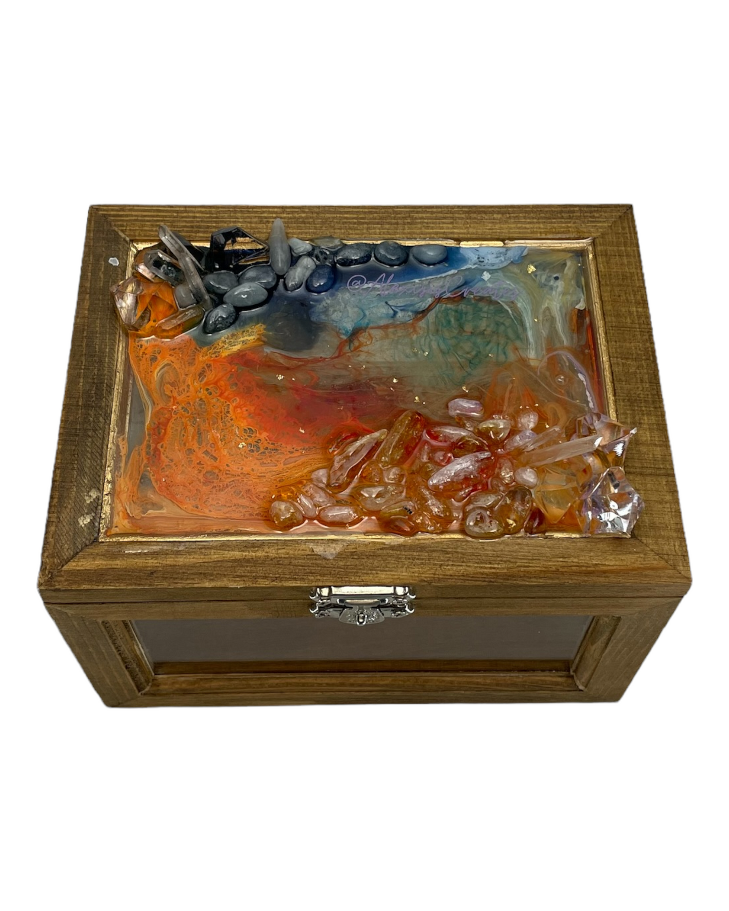 The Sun & Moon Wood Box