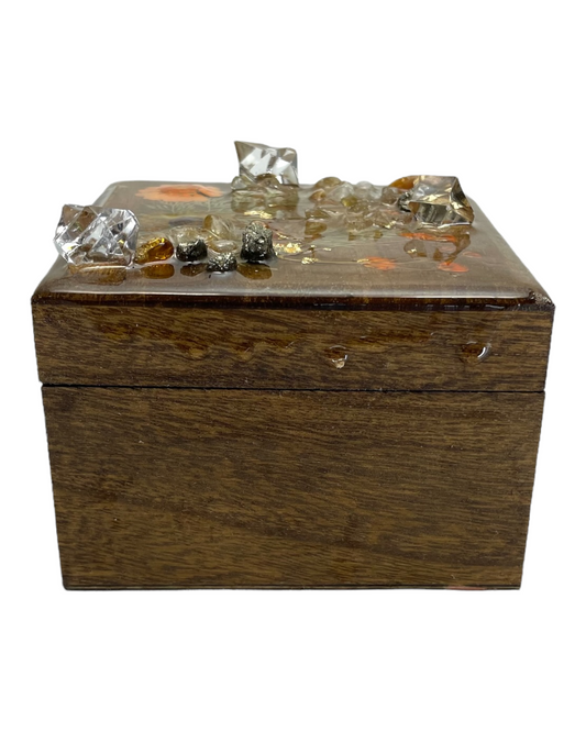 Citrine Crystal Garden Box