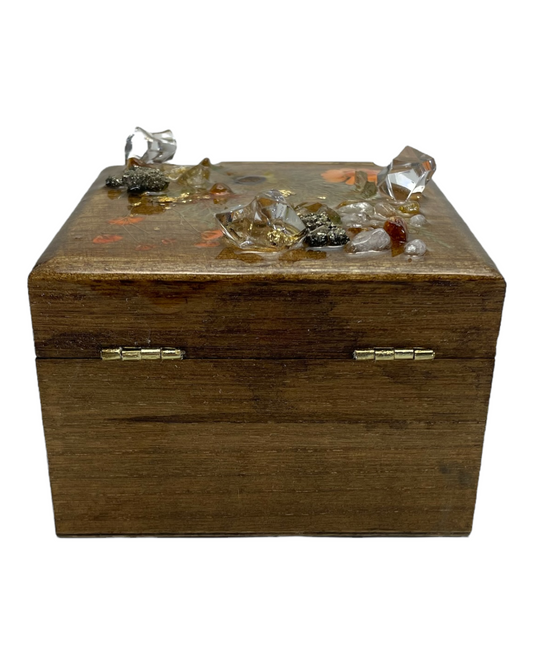 Citrine Crystal Garden Box