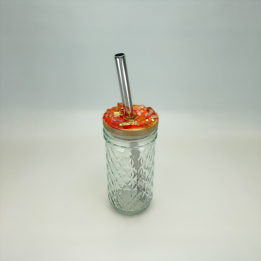 Citrine Sunrise Crystal Tumbler