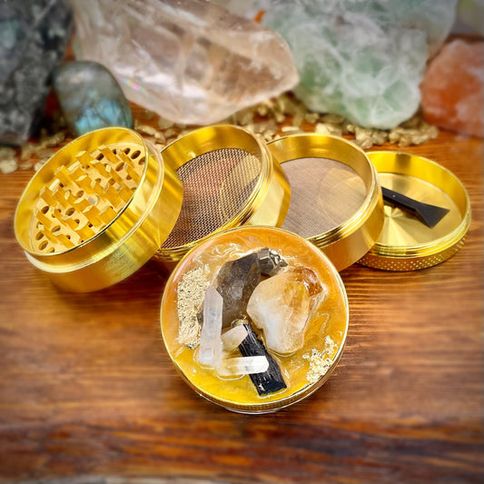 Luxe "Abundance" Crystal Grinder