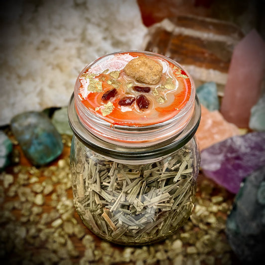 "Energy" Crystal Jar