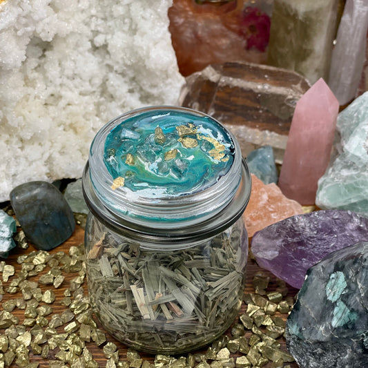 "Awakening" Crystal Jar