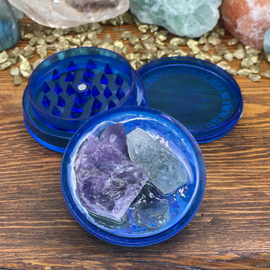 Blue Amethyst Grinder