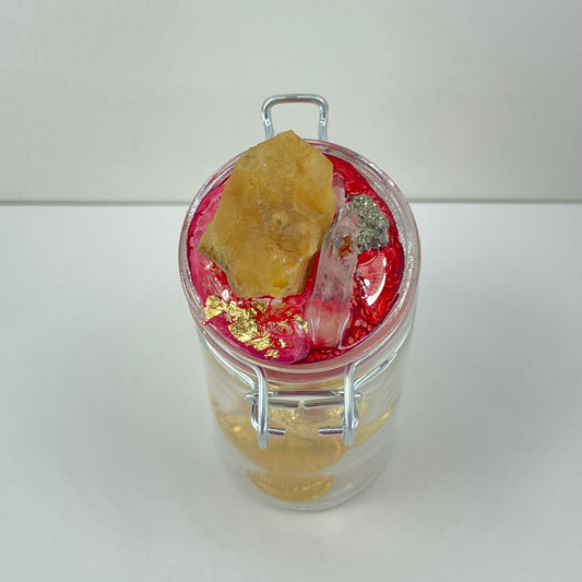 Mini Red Carnelian Jar