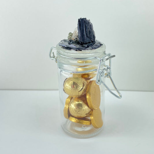 Mini Black Tourmaline Jar