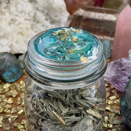 "Awakening" Crystal Jar