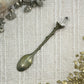 Brass Crystal Tea Spoon